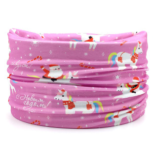 Баф дитячій подвійний 4Profi New Year Pink розмір S